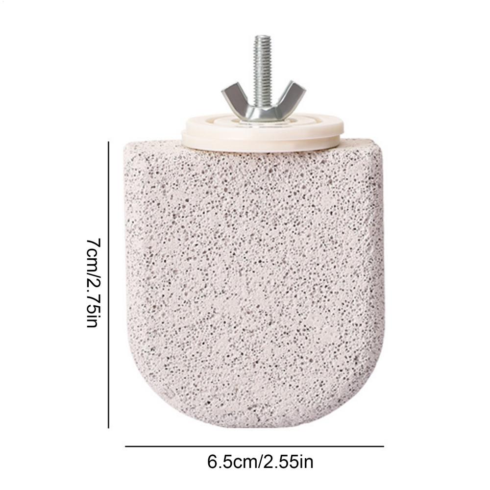 

Bird Perches For Parrots 4 Piece Volcanic Stone Frosted Perch Stand For Bird Cage Toys Exercise Chewing Stick Paw Grinding For