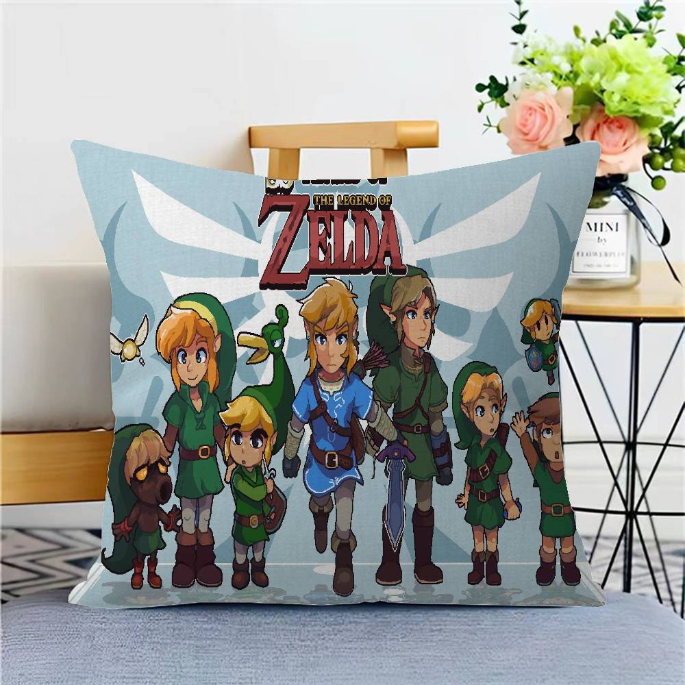 Die Legende von Z-Zelda Spiel Kissenbezug Zoll Bauernhausdekor Heim Überwurf Kissenbezüge für Couch Dekorationen