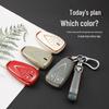 Changan Car Key Case for CS75: Gold-Edged Oshan TPU Key Cover