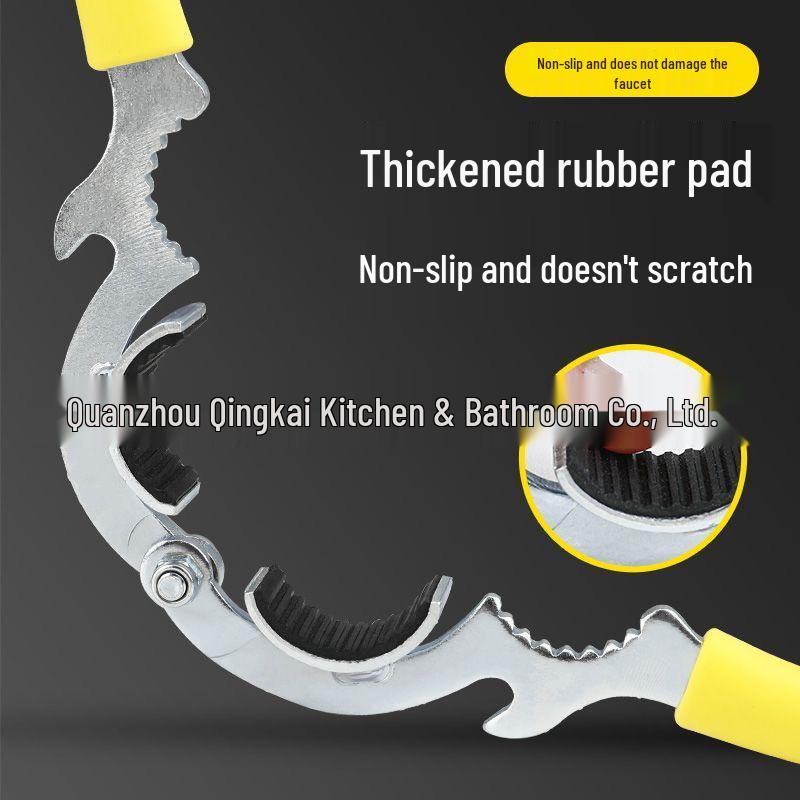 Universal Faucet Aerator Wrench & Spout Loosener Multifunctional Tool
