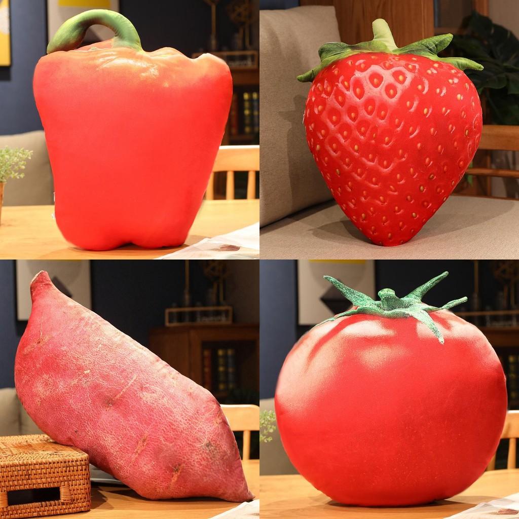 Lemon Apple Pineapple Pomegranate Watermelon Mango Simulation Toy Cushion Sofa