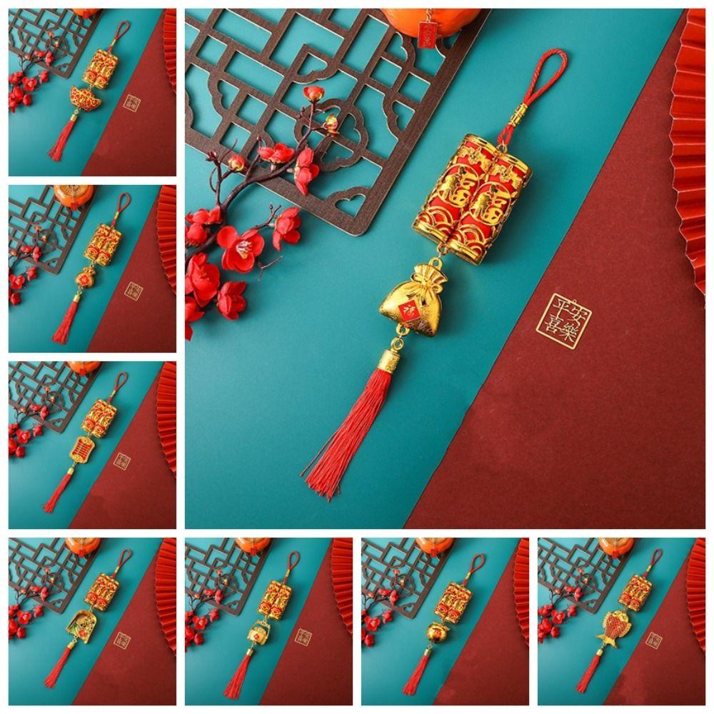 Creative New Year Bonsai Ornament Traditional Plant Pendant  Lucky Wealth