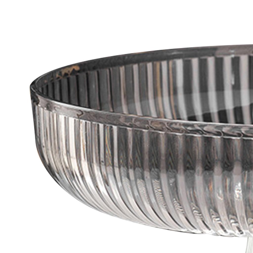 Fruit Plate Multifunctional Plastic Stylish Space Saving Decorative Snack Bowl for Candy Nuts