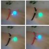 2pcs Bracelets Luminous PU Leather Adjustable Unisex Fashionable Rope Pendant Friendship Bracelet