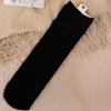 Women's Cotton Blend Fleece-Lined Mid-Calf Scrunch Socks – Warm, Thick, Japanese Style for Spring, Autumn, & Winter
