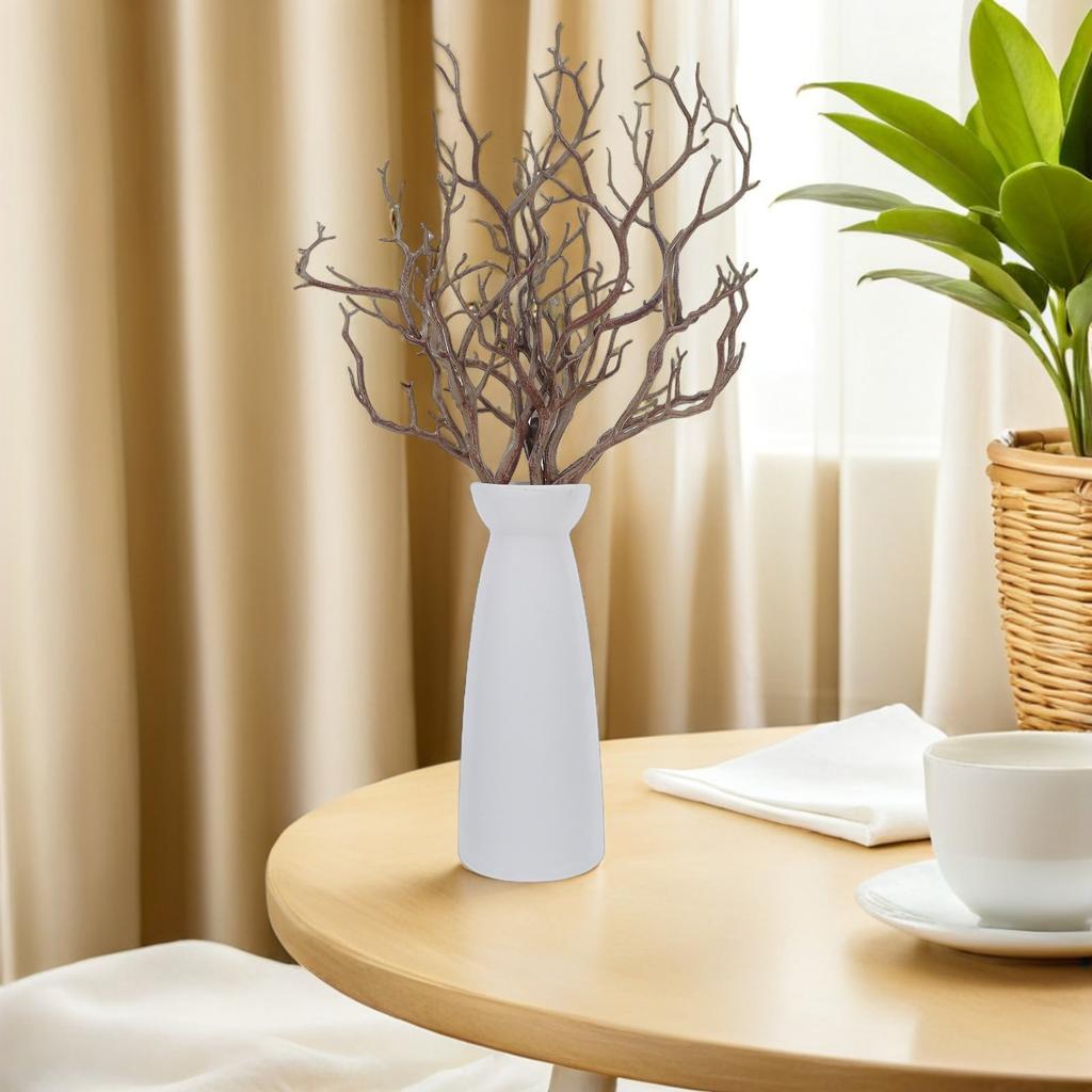 4pcs Plastic Faux Branches Artificial Antler Shaped Tree Branch Decorative Plant Twigs For Wedding Table Centerpiece Decor