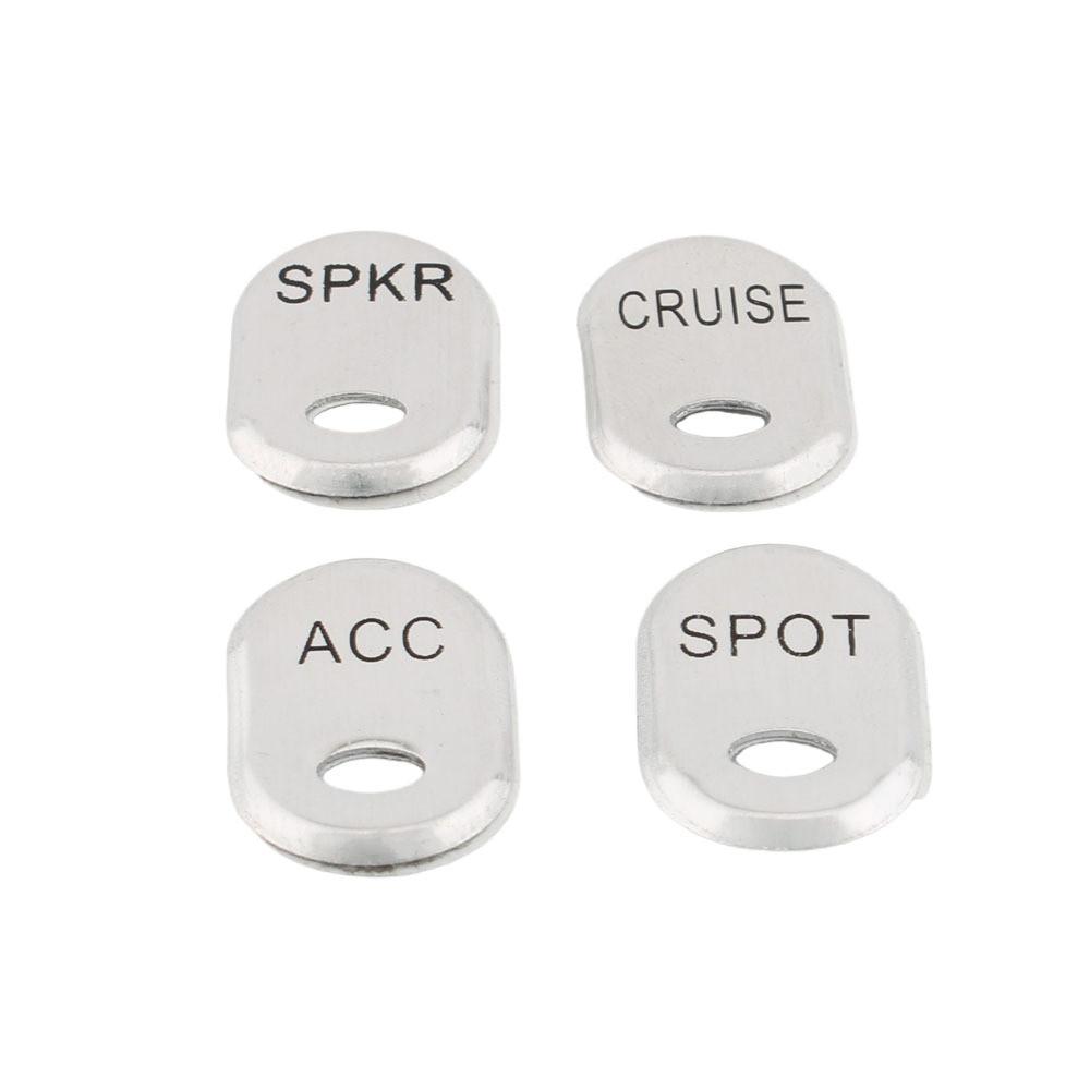 

Серебристый прочный колпачок-кнопка для Street Glide и кастомных модификаций приборной панели