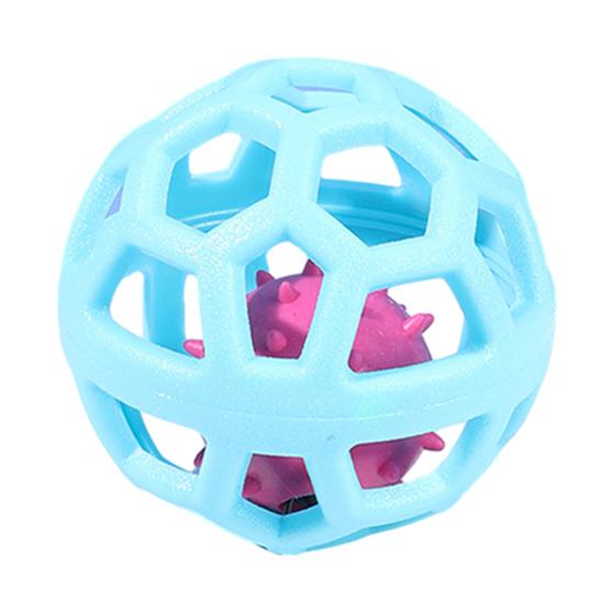 

Dog Toys for Interactive Training Durable Chew Toys with Sound Hollow Design Cleans Tartar and Stimulates Play for Medium Large Dogs Pet Toys D