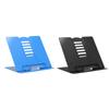 Book Stand 6 Speeds Adjustable Portable Metal Books Holder for Books Documents Reading Tablets Watch