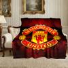 [Manchester United Manchester City Decke] Kreative Decke für Damen Herren Familie Freund zum Geburtstag Muttertag Vatertag Valentinstag