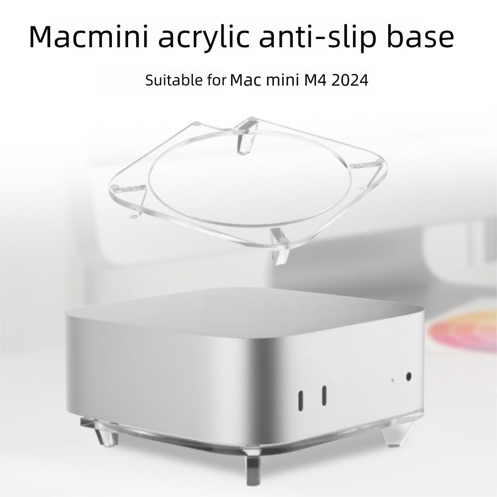Acrylic Computer Base Anti-slip Host Accessories High Quality Host Bracket for Mac mini M4