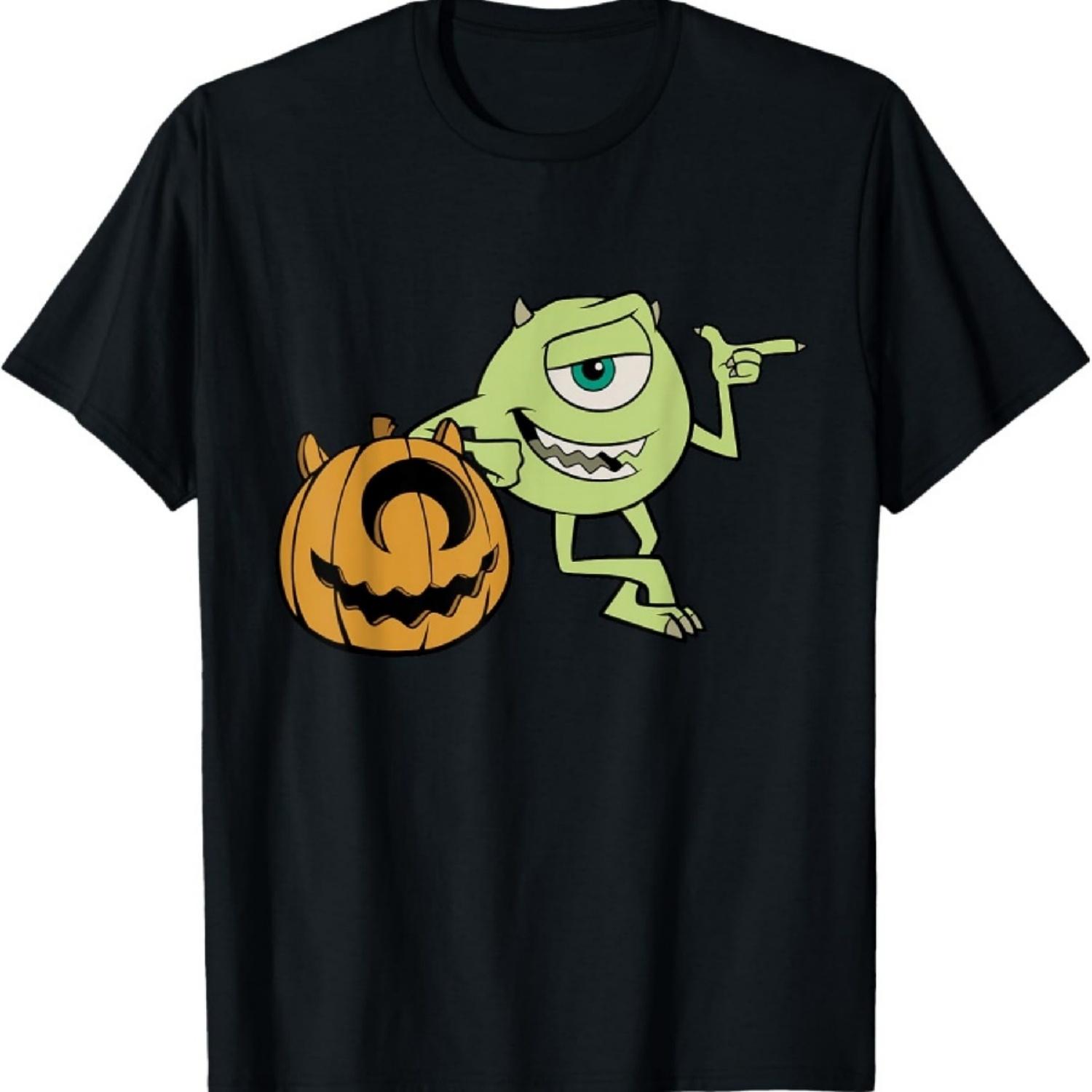 Футболка Disney PIXAR Майк Тыква Хэллоуин Поза XXXXXL разноцветный