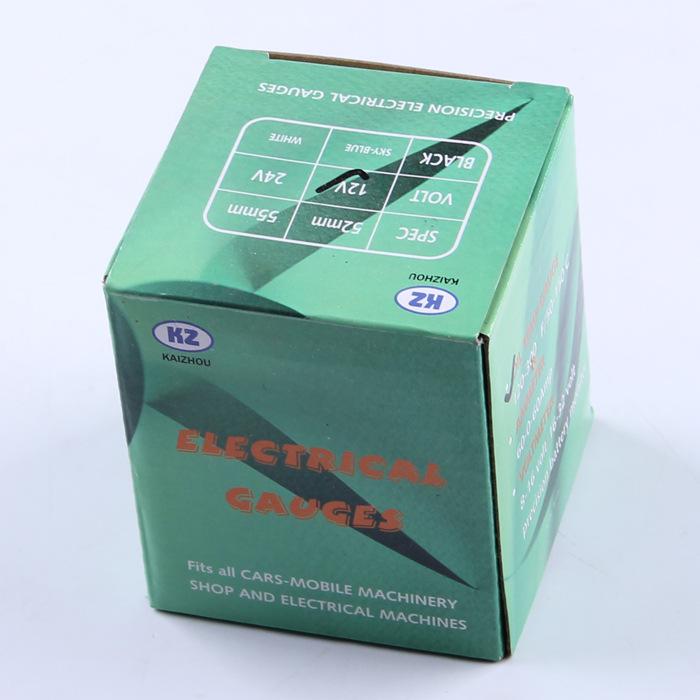 55MM 12V Oil Temp Gauge for Construction Machinery
