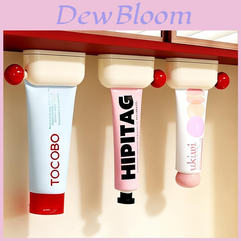 Magnetic Toothbrush Holder Set With Toothpaste Dispenser For Wall Mount Bathroom Organization