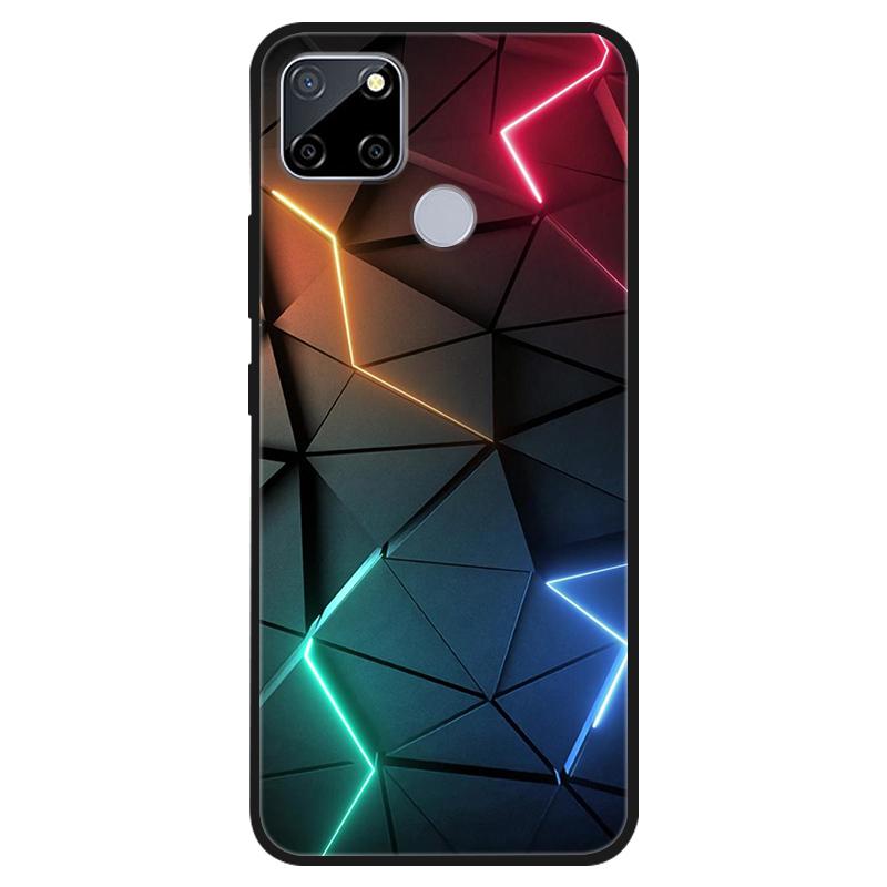 For Realme C25s C25 Case Painted Silicone Soft Phone Cover For Realme C25 C25S C21 C21Y C25Y Phone Case RealmeC25s C 25 s Funda