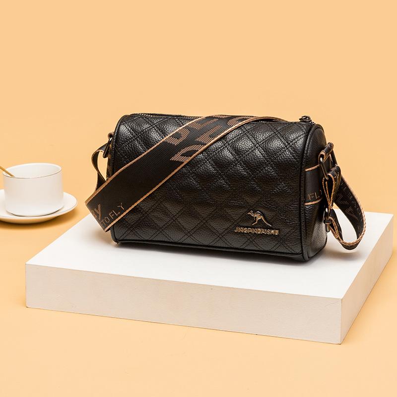 Compact Totes For Women New Trendy Crossbody Bag Fashionable Soft Leather Shoulder Bag Broadband Pillow Handbag For Women