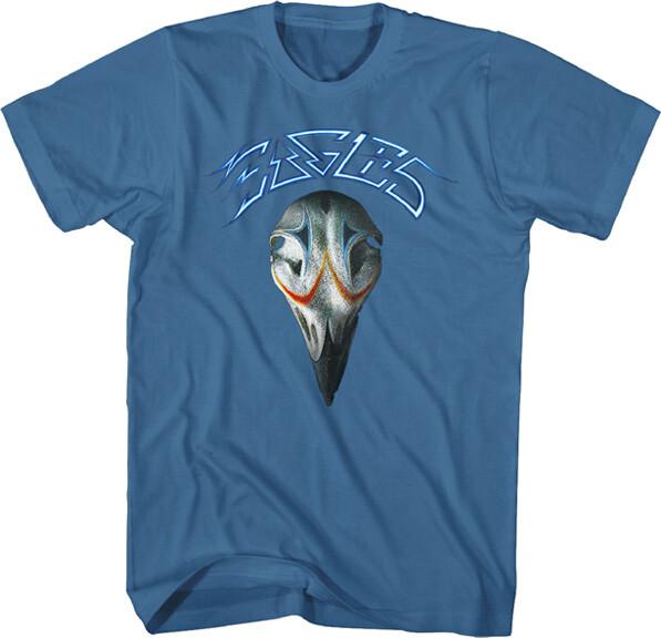 New Authentic The Eagles Band Greatest Hits Album Distressed Blue TShirt Unisex T-Shirt XXXXL