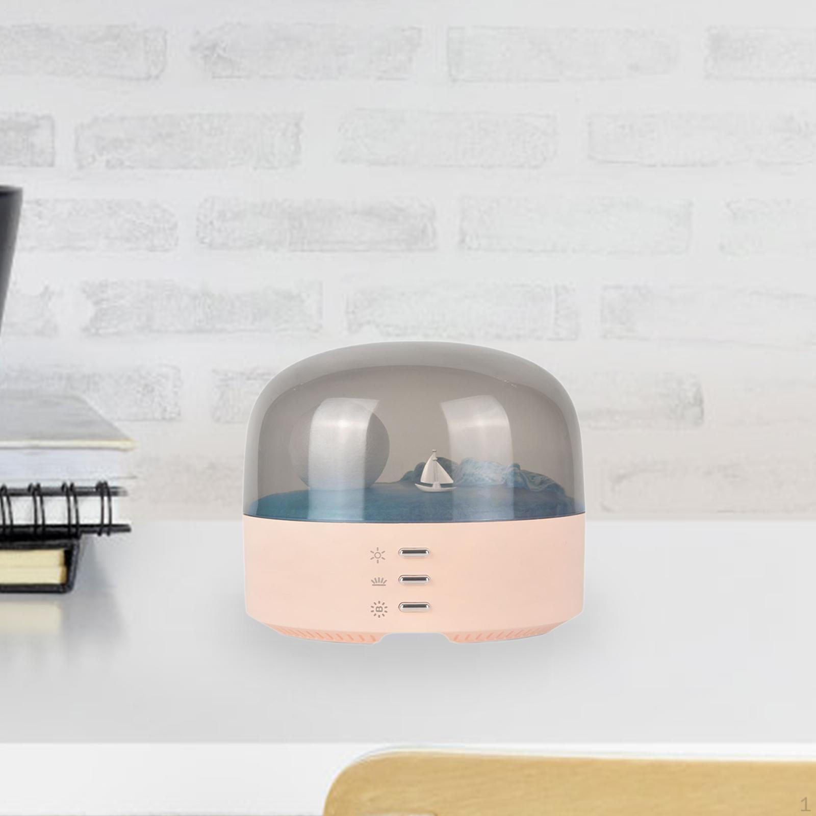 

Лунный Ночной Светильник Прикроватный Тумбочка Лунный Пейзаж Для Кемпинга розовый