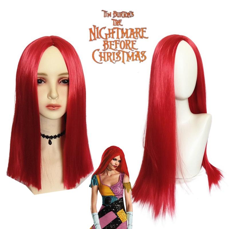 Sally Cosplay Wig With Natural Scalp Perfect For Halloween And Theme Parties