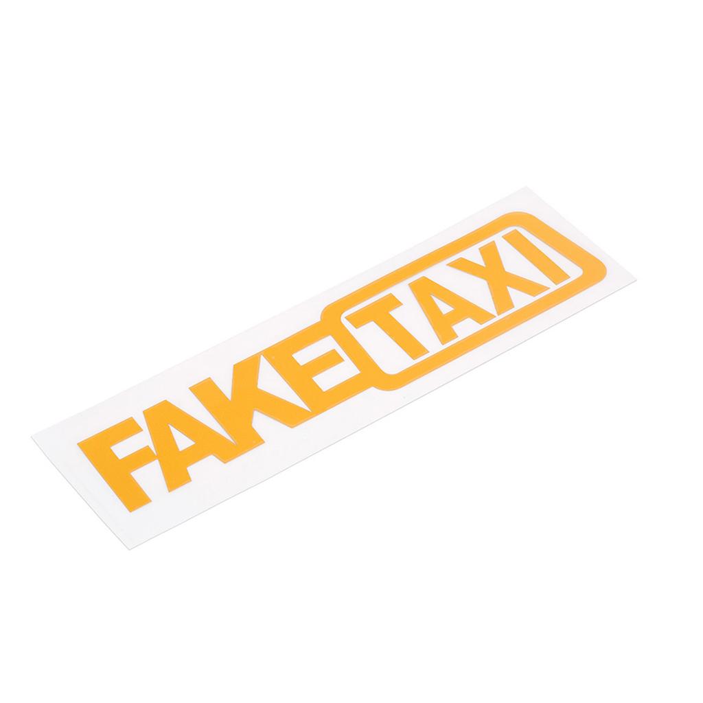 1 Instellen (Set van 2 stuks) NEP TAXI Reflecterende Autosticker Decal Embleem Zelfklevende Vinyl Stickers voor Autostyling