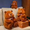 Bear Tie Bow Plush Toy Dolls Pillow Room Decoration Ornament Children Gifts