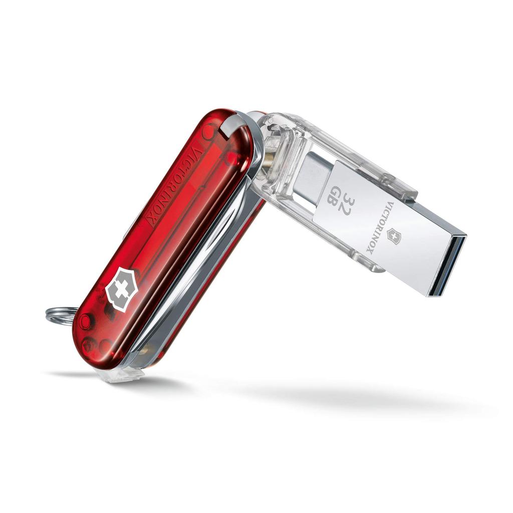 Victorinox @work 32GB USB Memory Multi-Tool USB3.1 & USB3.0 [Official Japanese Product] 4.6235.TG32B1