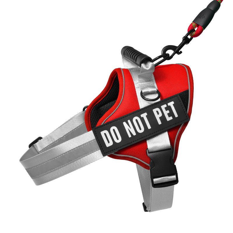 Dog Leash Chest Strap Vest Type Large  Medium and Small Dog Reflective Comfortable and Breathable Dog Leash Pet Supplies