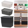 Large Capacity Storage Basket Plastic Seasoning Bottle Organizer Storage Box  Home Decoration