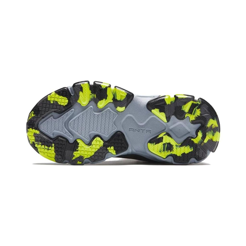 Anta Kids Knob Non-Slip Warm Mid-Top Outdoor Boots Kids boots 312349975-2