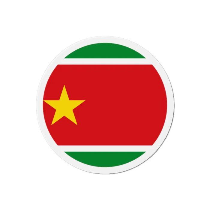 Aimant Rond - Guadeloupe - 7 cm - 50 pièces - Multicolore - Mixte
