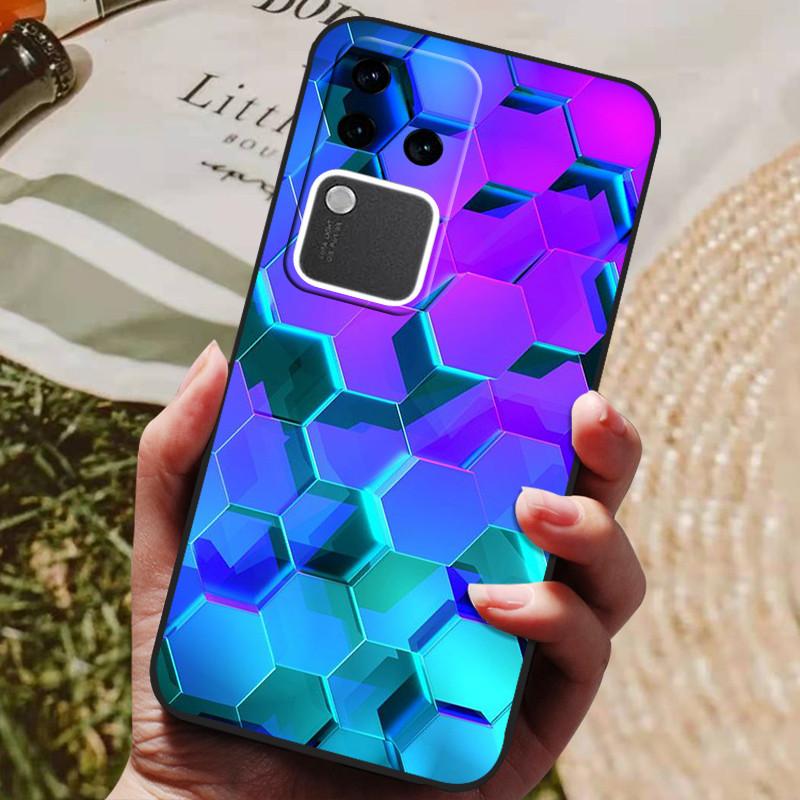 For Vivo V30 Pro V2319 Case Luxury Phone Silicon Back Cover For Vivo V30 V2318 V 30 VivoV30 V30Pro Cases Protective Shell Capas