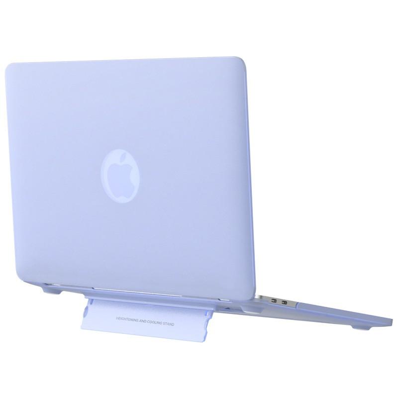 MacBook Air 13 Pro 14 Protective Case With Heat Dissipation Stand Matte Anti-Slip Shell In 8 Colors