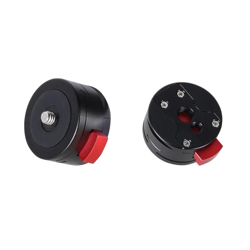 Metall V-Lock Schnellwechsel-Montageplatte Kompakter Leichter Kamera-Montageadapter Für DSLR Camcorder Stativ-Setups