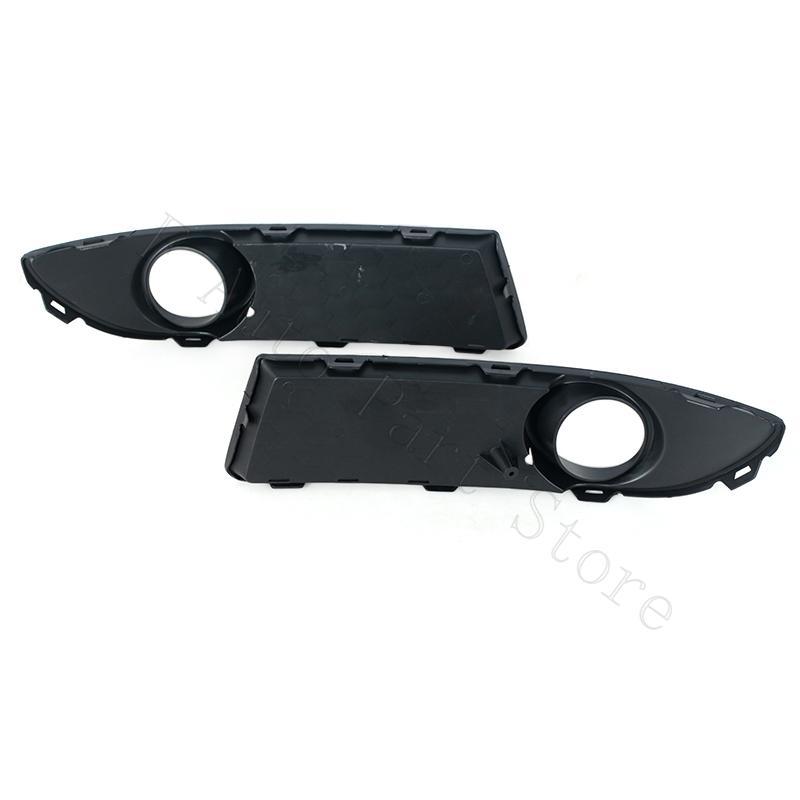 For VW POLO GTI 2006 2007 2008 2009 MK4 9N3 Car Front Bumper Fog Light Lamp Frame Cover Grille Foglights Foglamp Trim Cap Hood