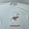 Vintage Exxon Bayonne New Jersey Shirt Mens Large/XL Tiger Oil Gas Graphic 90s