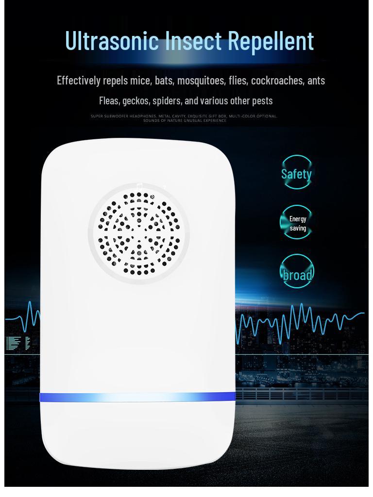 Ultrasonic Pest Repeller: Mosquito, Rodent, Insect, Cockroach Repeller and Mosquito Killer Lamp