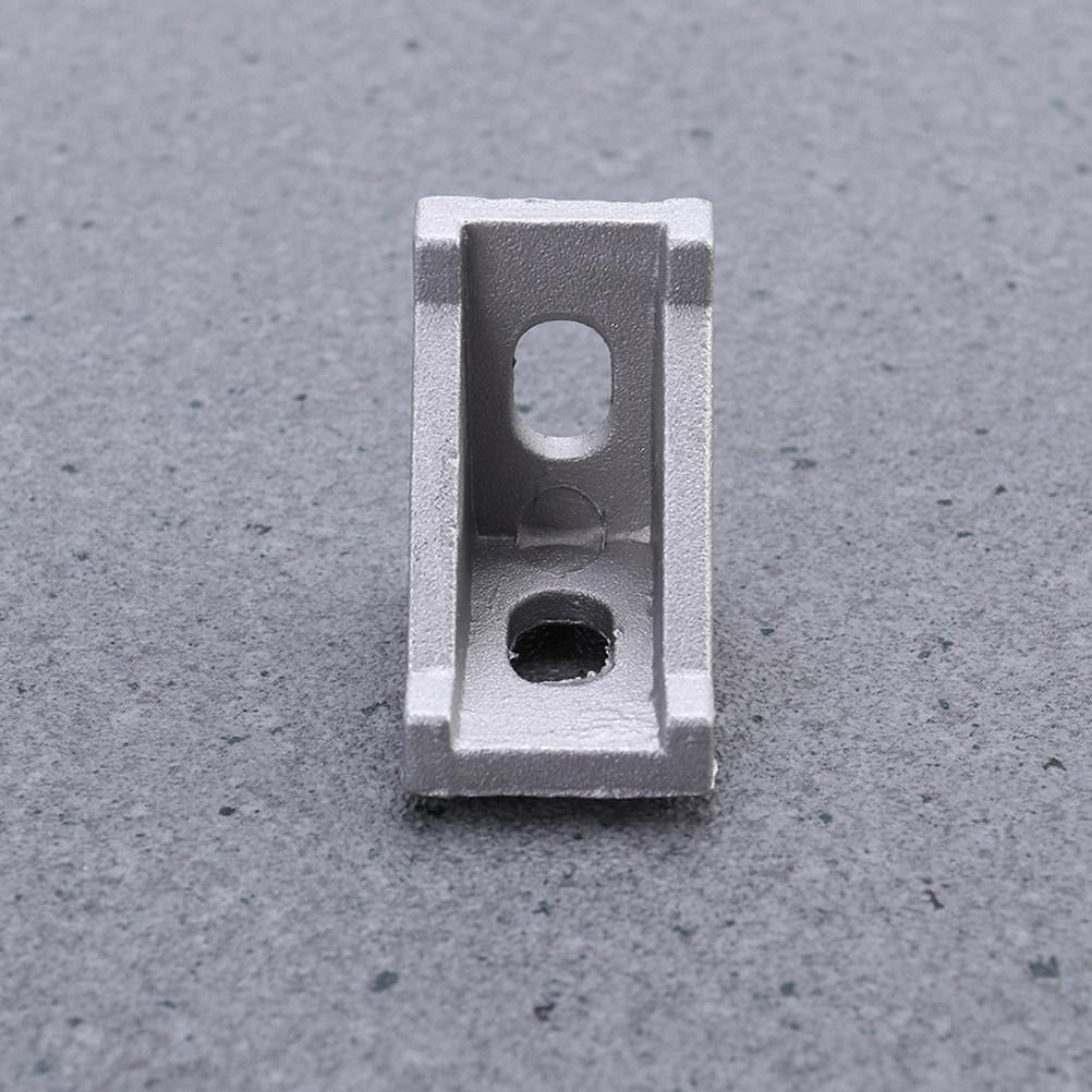 25Pcs Corner Bracket Aluminum 2020 Size 2x2x2cm Heavy Duty Metal for 20Mm Aluminum Extrusion 90 Degree Angle for 3D Printer Cnc