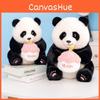 Panda Plush Cake Toy Cartoon Stuffed Animal Doll Decorations Kids Cute Gift