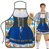 German Oktoberfest Kitchen Apron Beer Festival Apron For Oktoberfest Party Soft Oktoberfest Party Decorations For BBQ Grilling