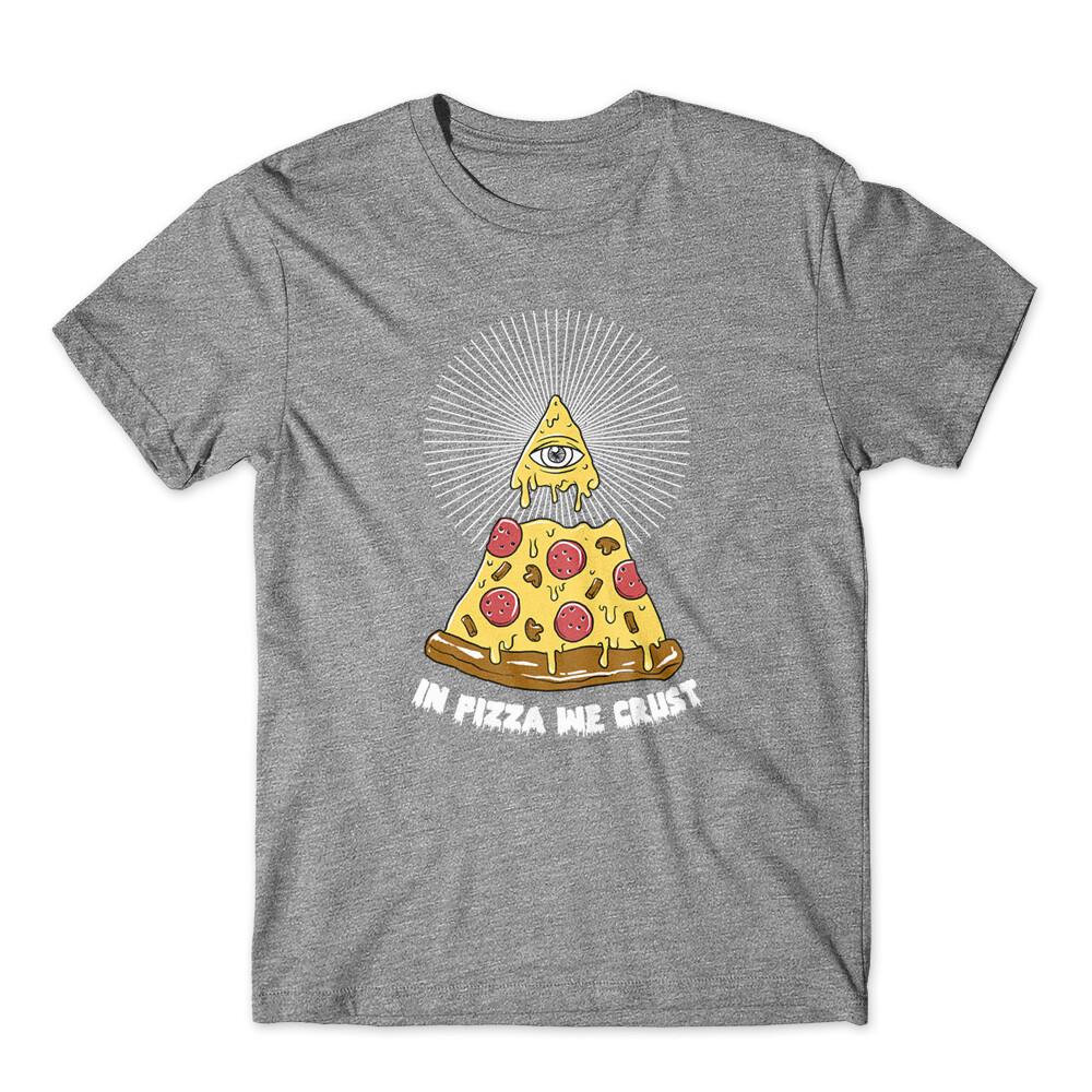 Pizza Illuminati T-Shirt 100% Cotton Premium Tee NEW