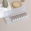 8 Pairs Portable Contact Lenses Soak Storage Case 7 Colors RGP Lens Container  Beauty