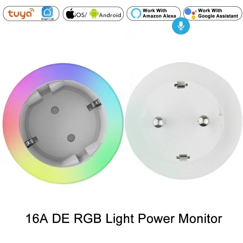 EU US UK DE BR AU IN WiFi Smart Plug Outlet Smart Life Tuya App Wireless Remote Control Power Socket Alexa Google Home No Hub