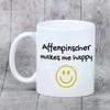 Affenpinscher, Affen, Affie - Cup with a Dog, Cheerful Cup for a Dog Lover, Personalized Gift from the Art-Dog Brand