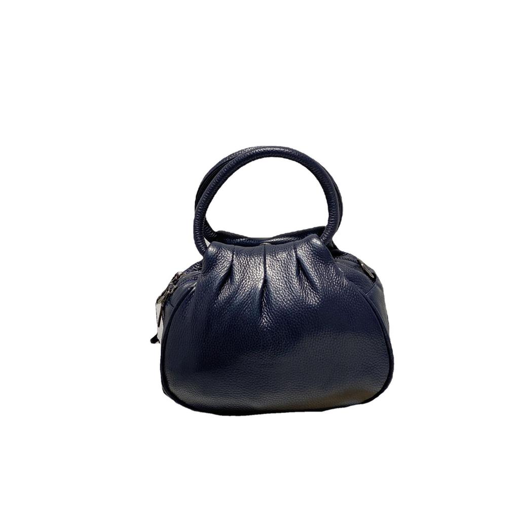 2025 Damen Tasche aus echtem Rindsleder 'Wolkenknödel' - Einzelne Schulter, Handtasche, Crossbody Mom Bag