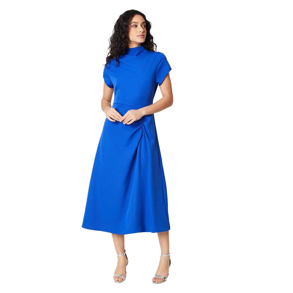 Principles Rochie midi evazată, cu fante în lateral, pentru ocazie