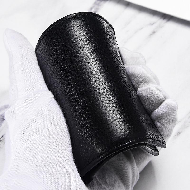 Leather Wallet Men's Short New Thin Change Wallet Card Bag Simple First-layer Cowhide Wallet