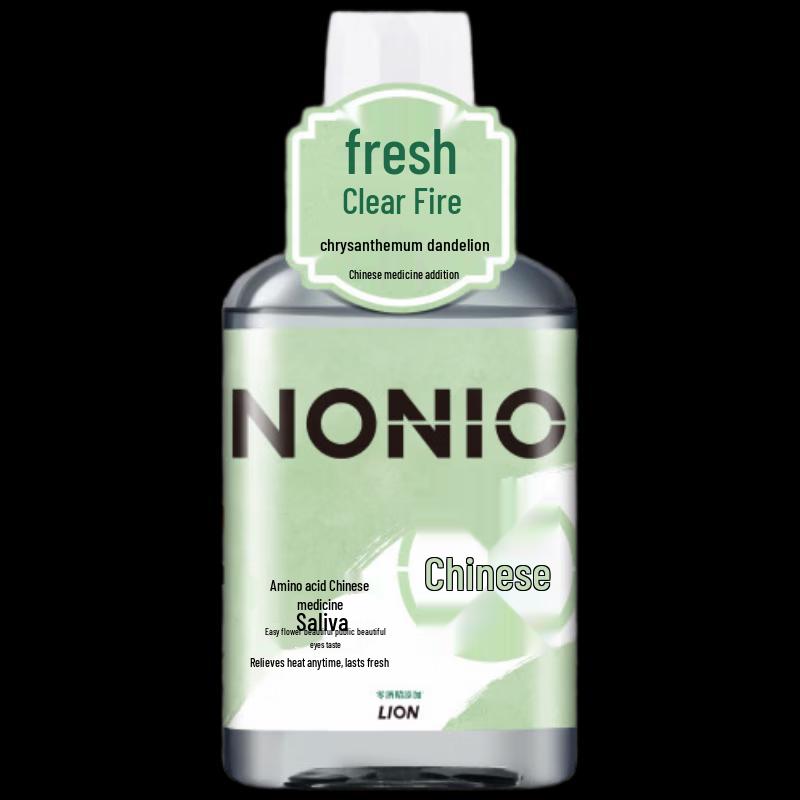 Lion King NONIO Herbal Mouthwash - Chrysanthemum & Dandelion 450ml