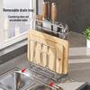 MAXCOOK Stainless Steel Knife & Chopping Board Rack