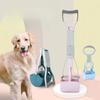 Pet Dog Foldable Pooper Scooper Portable Outdoor Cleaner Garbage Picker Poop Collector Dog Jaw Clamp Convenient Cleaning Tools