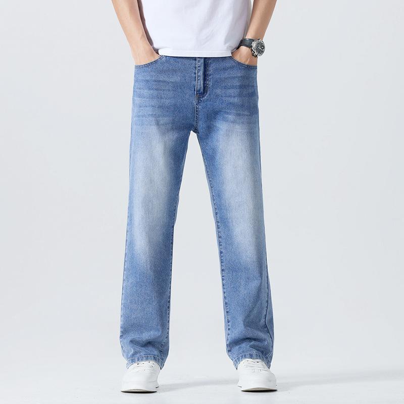

Men s Loose Straight Summer Thin Style High Soft Casual Trousers Men 28